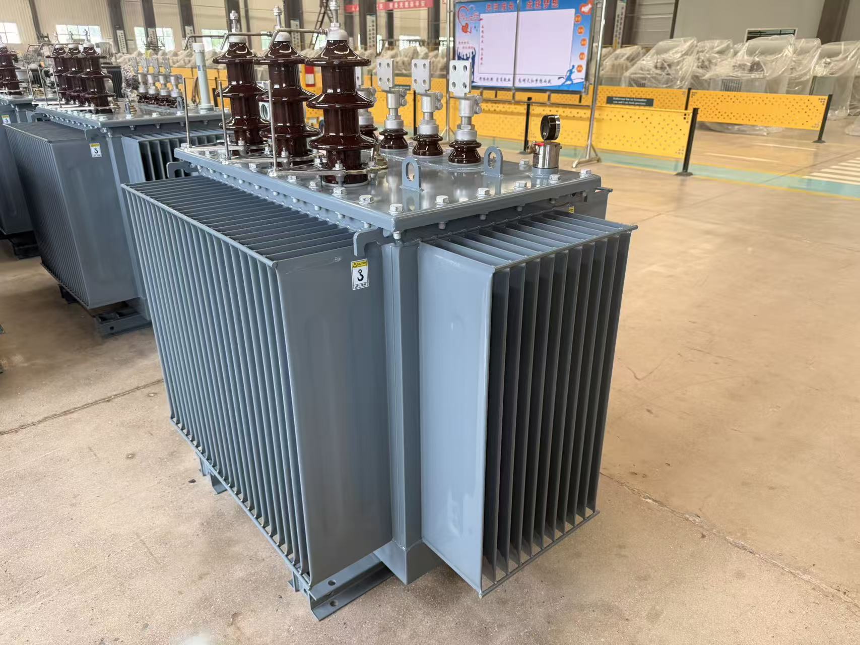 SYHF påbörjar tillverkningen av S-M-630kVA10(6)-0.4 oljenedsänkta transformatorer med rigorösa testprotokoll